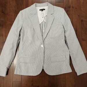 Brooks Brothers women's striped blazer in size 14